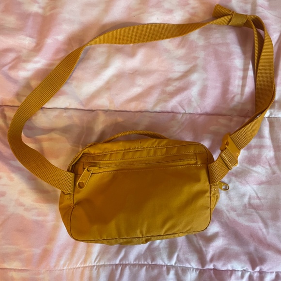 Yellow Fjallraven Kanken Fanny pack - Picture 2 of 5